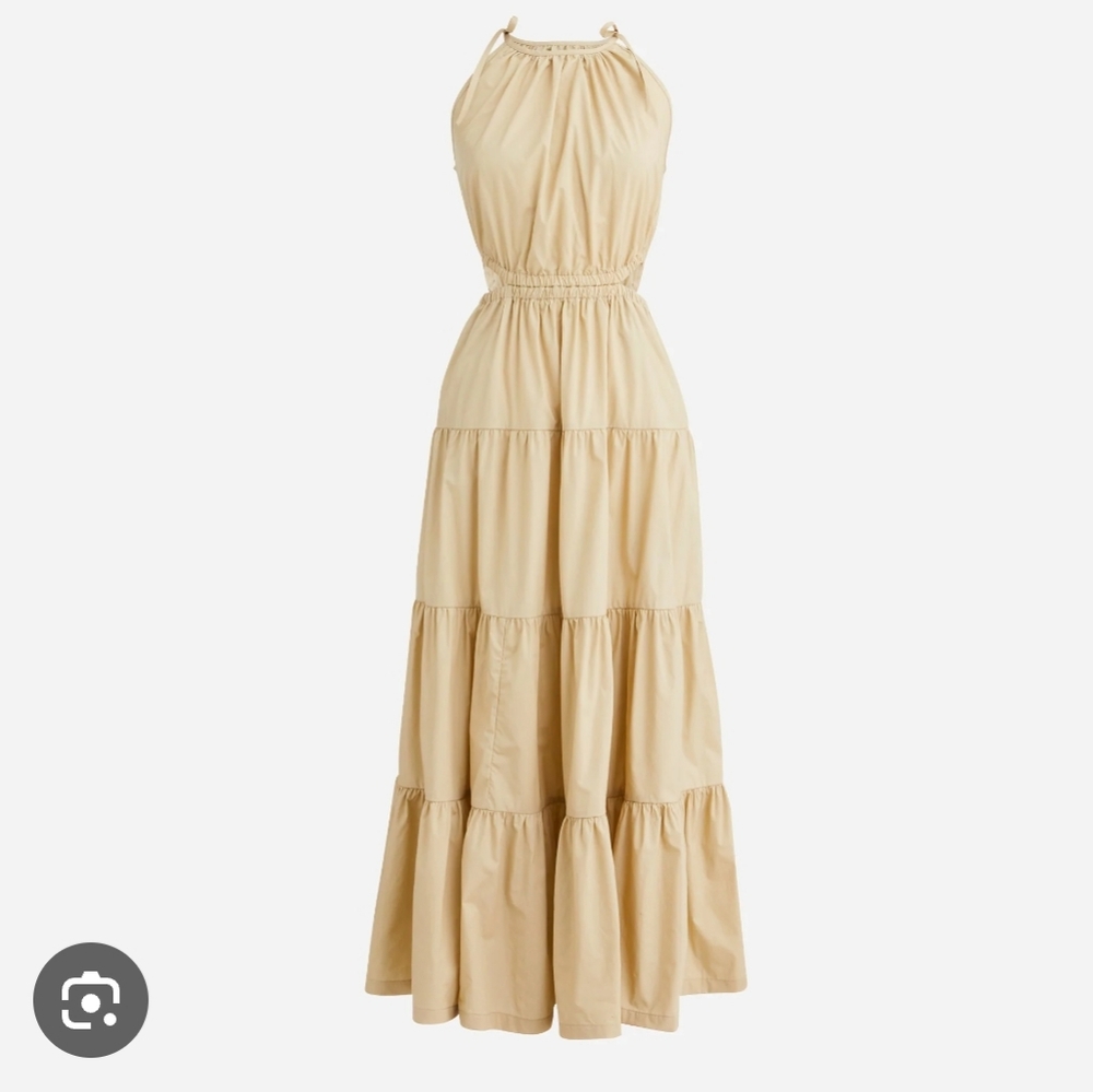 J. Crew Cut-Out Maxi Dress - Picture 2 of 10